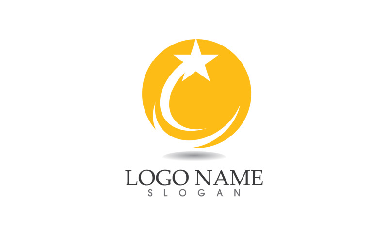 Star logo icon design vector template v24 Logo Template