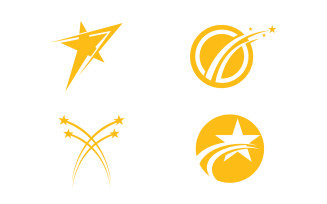 Star logo icon design vector template v30