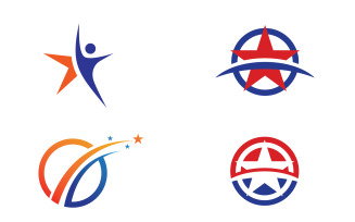 Star logo icon design vector template v31