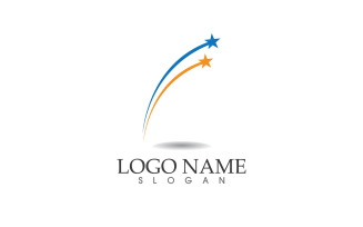 Star logo icon design vector template v9
