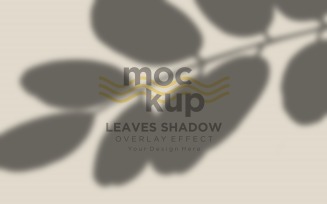 Leaves Shadow Overlay Effect Mockup 46