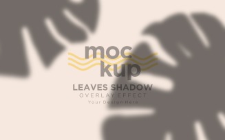 Leaves Shadow Overlay Effect Mockup 49