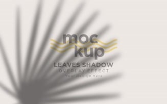 Leaves Shadow Overlay Effect Mockup 60