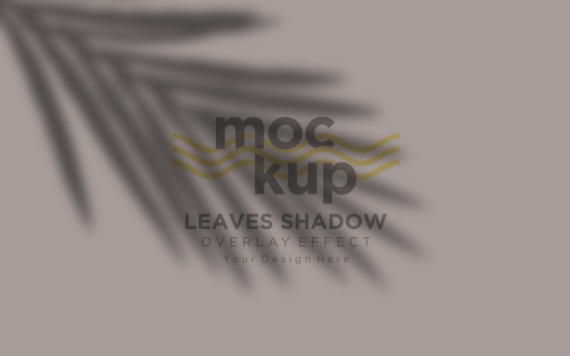 Leaves Shadow Overlay Effect Mockup 62 Product Mockup