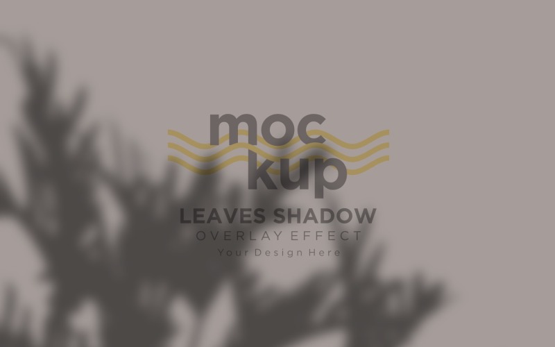 Leaves Shadow Overlay Effect Mockup 72 Product Mockup