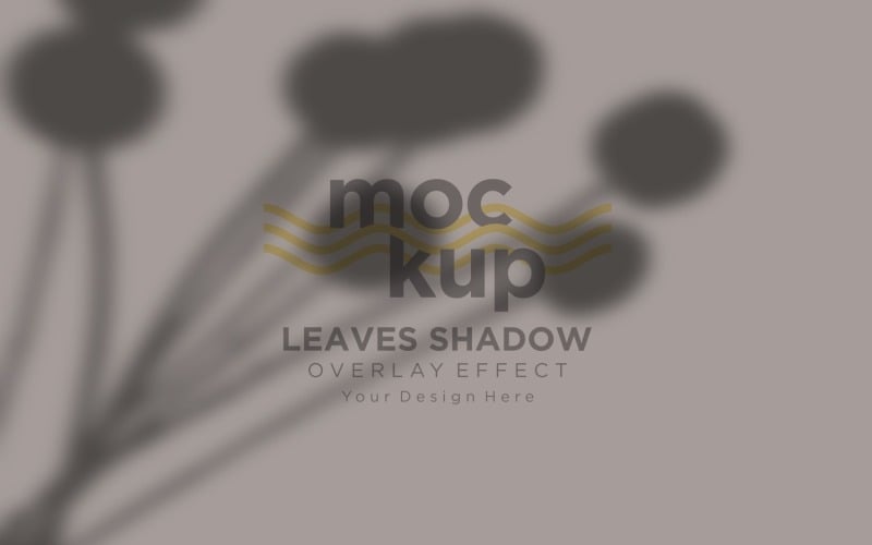 Leaves Shadow Overlay Effect Mockup 82 Product Mockup