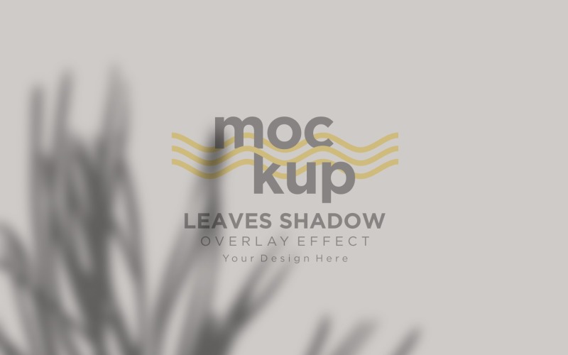 Leaves Shadow Overlay Effect Mockup 87 Product Mockup