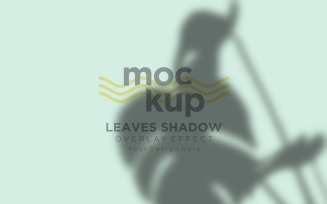 Leaves Shadow Overlay Effect Mockup 95