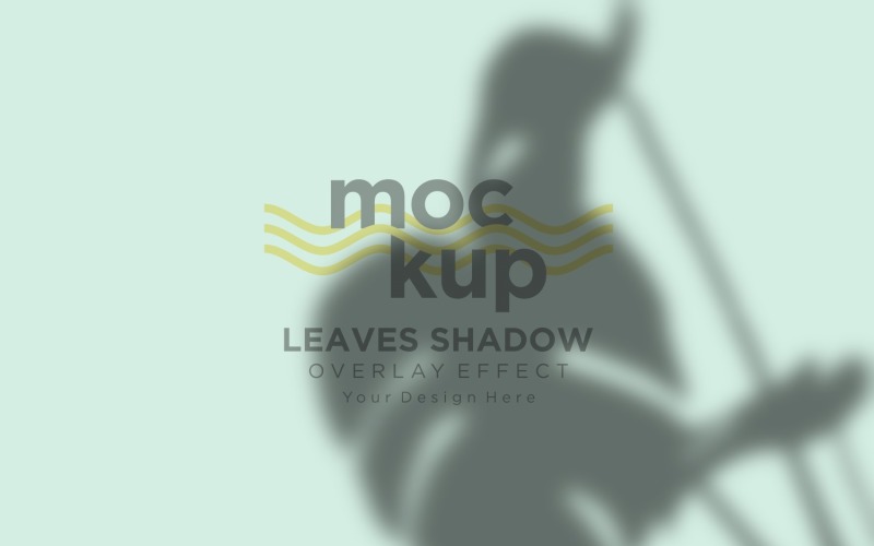 Leaves Shadow Overlay Effect Mockup 95 Product Mockup