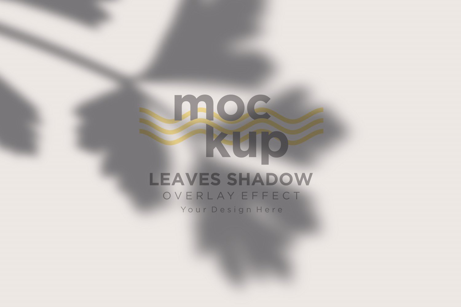 Template #315785 Leaves Shadow Webdesign Template - Logo template Preview