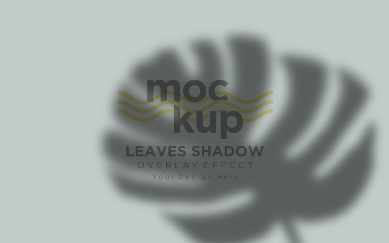Leaves Shadow Overlay Effect Mockup 103 Product Mockup