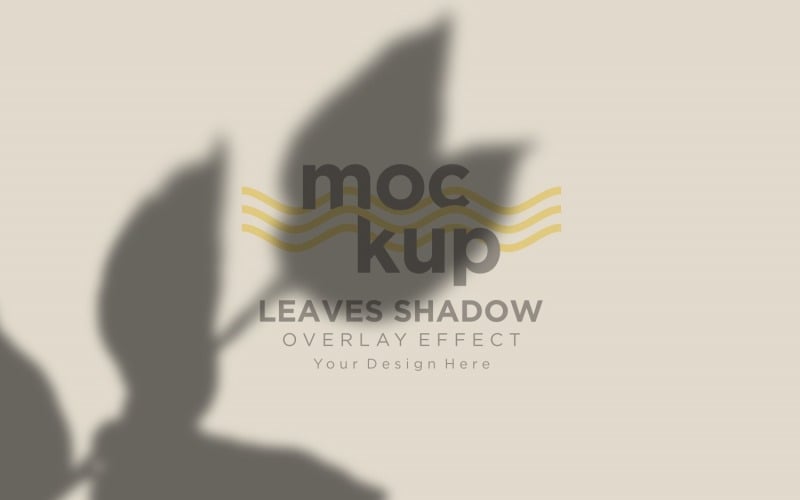 Leaves Shadow Overlay Effect Mockup 116 Product Mockup
