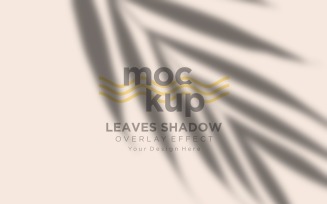 Leaves Shadow Overlay Effect Mockup 119