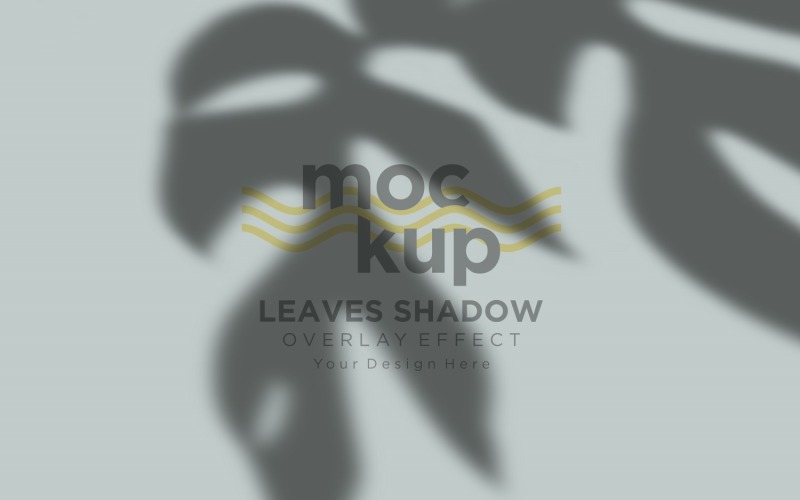 Leaves Shadow Overlay Effect Mockup 123 Product Mockup