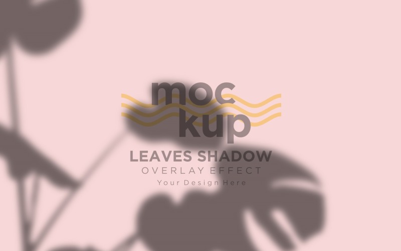 Leaves Shadow Overlay Effect Mockup 128 Product Mockup