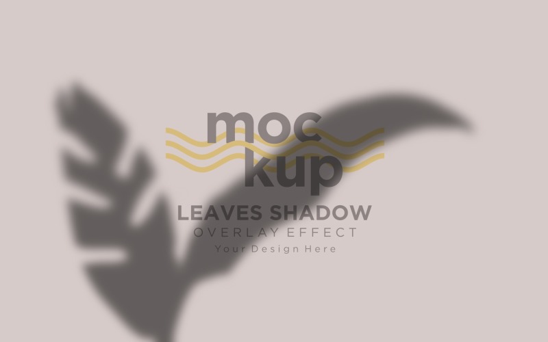 Leaves Shadow Overlay Effect Mockup 131 Product Mockup