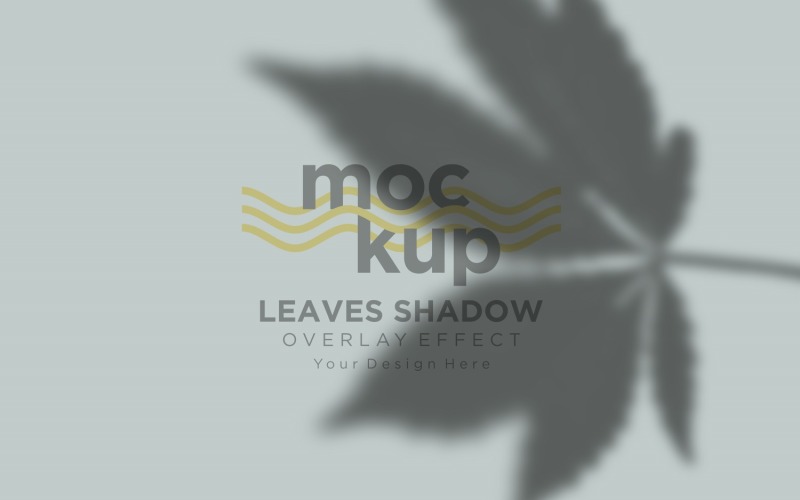 Leaves Shadow Overlay Effect Mockup 133 Product Mockup