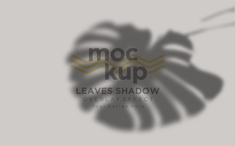 Leaves Shadow Overlay Effect Mockup 137 Product Mockup