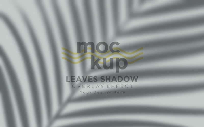 Leaves Shadow Overlay Effect Mockup 143 Product Mockup
