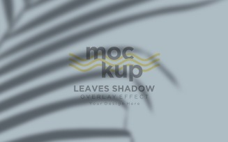 Leaves Shadow Overlay Effect Mockup 144