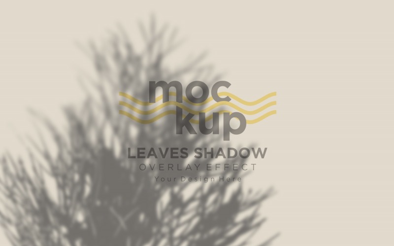 Leaves Shadow Overlay Effect Mockup 146 Product Mockup