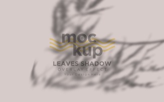 Leaves Shadow Overlay Effect Mockup 151