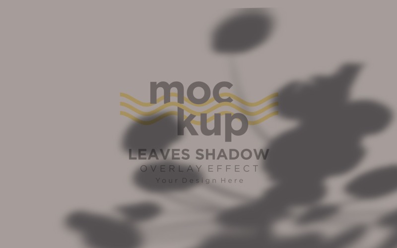 Leaves Shadow Overlay Effect Mockup 152 Product Mockup