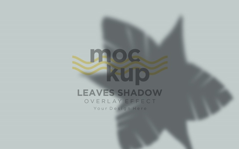 Leaves Shadow Overlay Effect Mockup 163 Product Mockup