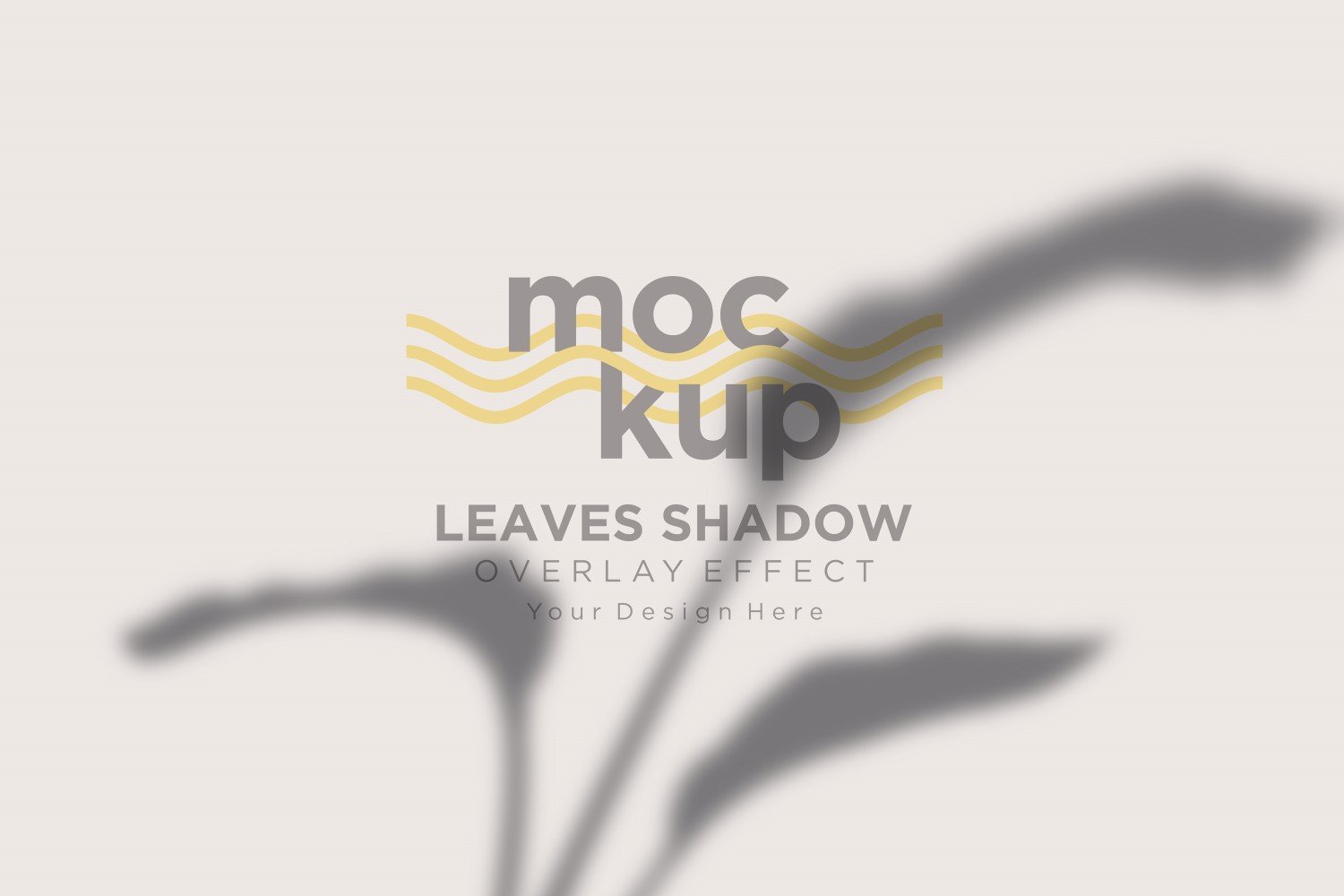 Template #315842 Leaves Shadow Webdesign Template - Logo template Preview