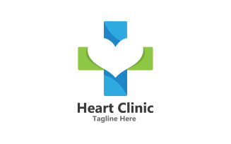 Hospital medical cross logo design vector v1