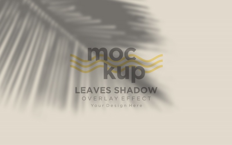 Leaves Shadow Overlay Effect Mockup 166 Product Mockup