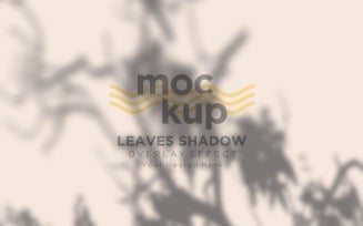 Leaves Shadow Overlay Effect Mockup 169