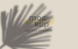 Leaves Shadow Overlay Effect Mockup 176
