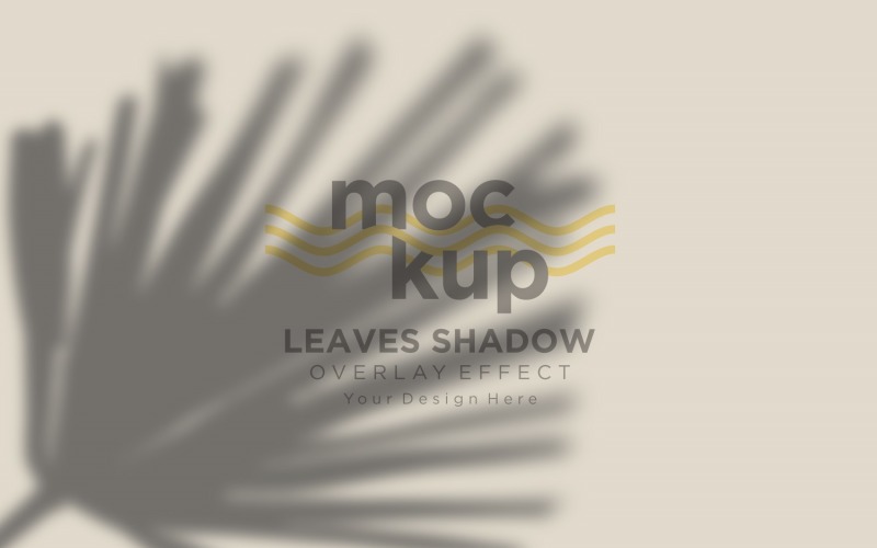 Leaves Shadow Overlay Effect Mockup 176 Product Mockup