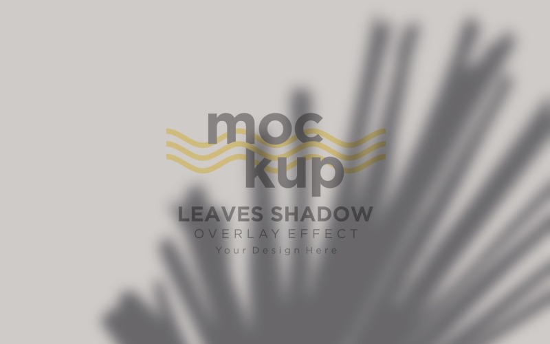 Leaves Shadow Overlay Effect Mockup 177 Product Mockup