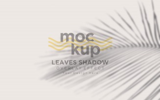 Leaves Shadow Overlay Effect Mockup 180