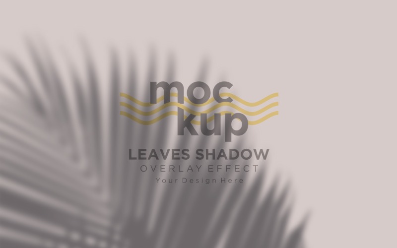 Leaves Shadow Overlay Effect Mockup 181 Product Mockup