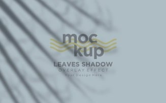 Leaves Shadow Overlay Effect Mockup 184
