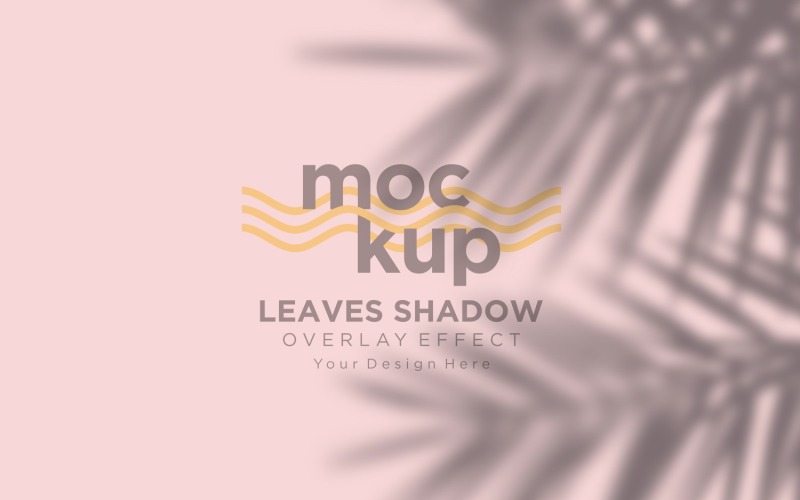 Leaves Shadow Overlay Effect Mockup 188 Product Mockup