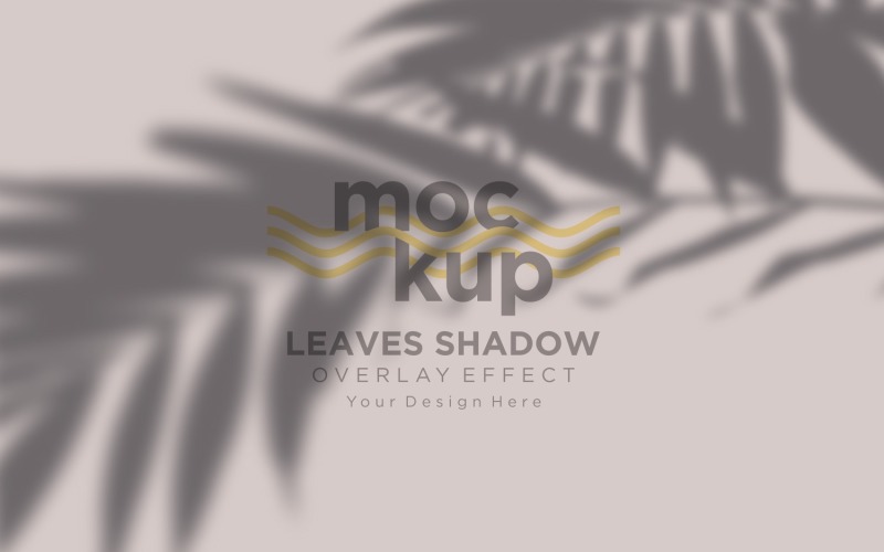 Leaves Shadow Overlay Effect Mockup 191 Product Mockup