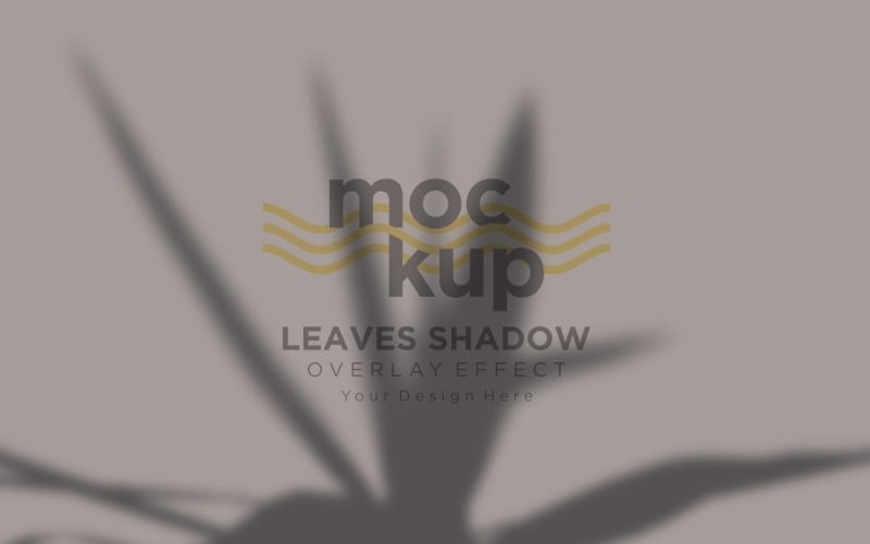 Leaves Shadow Overlay Effect Mockup 192 Product Mockup