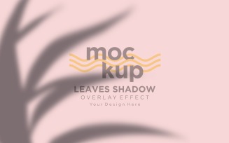 Leaves Shadow Overlay Effect Mockup 198