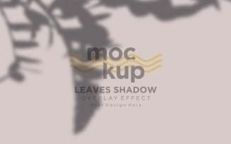 Leaves Shadow Overlay Effect Mockup 201