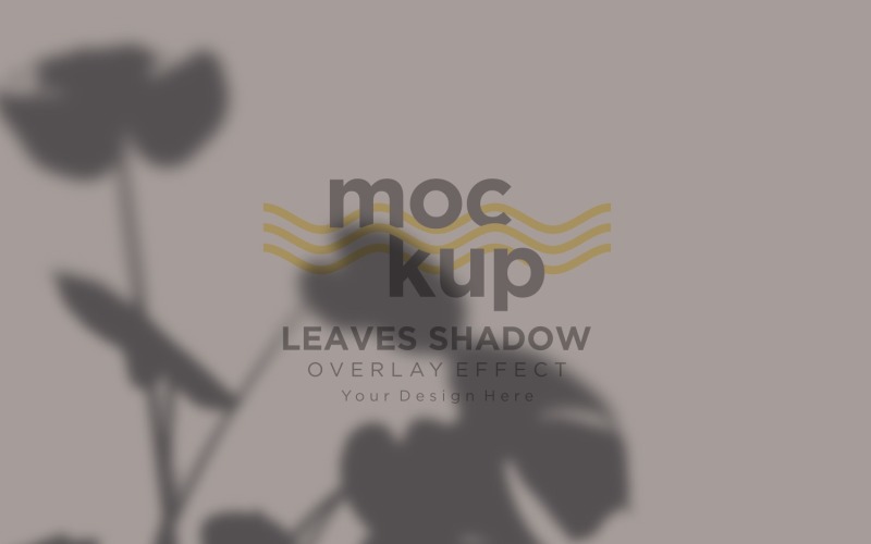 Leaves Shadow Overlay Effect Mockup 202 Product Mockup