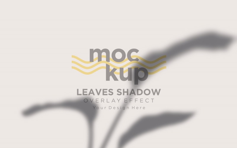 Leaves Shadow Overlay Effect Mockup 210 Product Mockup