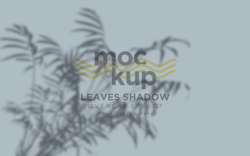 Leaves Shadow Overlay Effect Mockup 214 Product Mockup