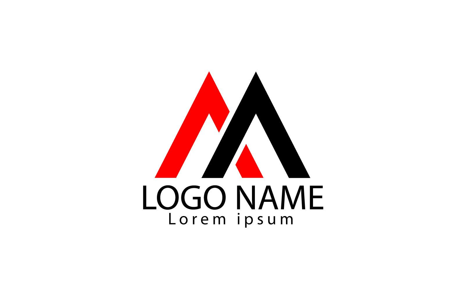 Creative and Simple AA Logo