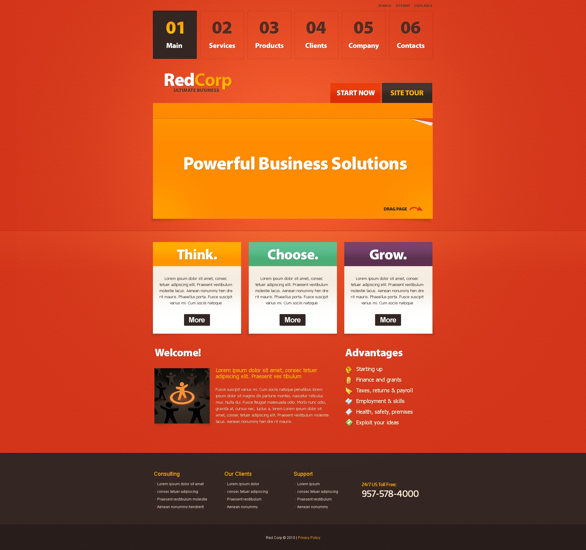 Business Website Template 31644