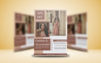 Fashion and Accessories Flyer Template