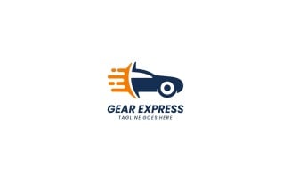 Gear Express Simple Logo Style